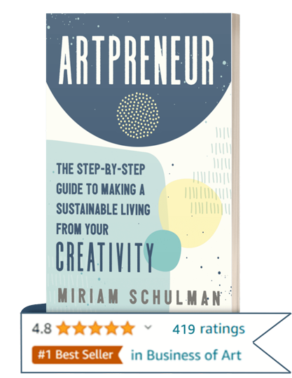 artpreneur book with amazon badge and ratings - for website